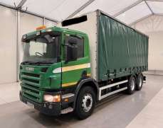 2007 Scania P270 6x4 Double Diff Curtainsider